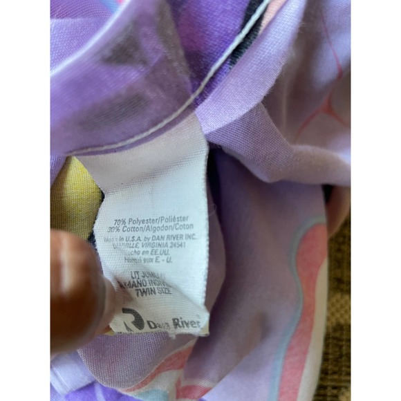 Vintage Y2K Powerpuff Girls Flat Sheet Twin - Picture 4 of 4